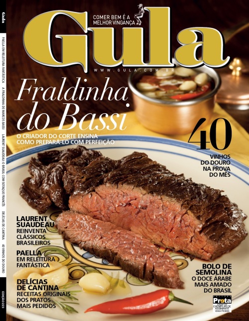 Capa Revista GULA - Outubro de 2011 - fonte: http://www.estanciaguatambu.com.br/php/noticia.php?idnoticia=502